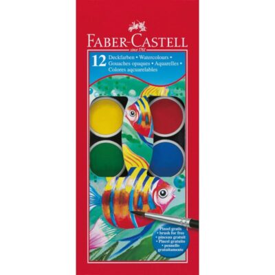 ΝΕΡΟΜΠΟΓΙΕΣ FABER-CASTELL (12 τμχ) (125018)