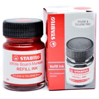 ΜΕΛΑΝΙ ΜΑΡΚΑΔΟΡΟΥ ΠΙΝΑΚΟΣ STABILO 25cc ΚΟΚΚΙΝΟ