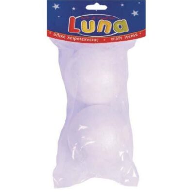 ΜΠΑΛΕΣ ΦΕΛΙΖΟΛ 75mm (2 τμχ) LUNA (646586)
