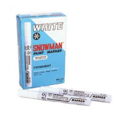 ΜΑΡΚΑΔΟΡΟΣ SNOWMAN WP-12 ΜΠΙΛΙΑ 1.0mm - 3.0mm ΛΕΥΚΟ