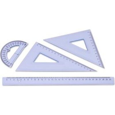 ΣΕΤ ΧΑΡΑΚΑΣ ΜΟΙΡΟΓΝΩΜΟΝΙΟ ΤΡΙΓΩΝΟ 30cm ILCA