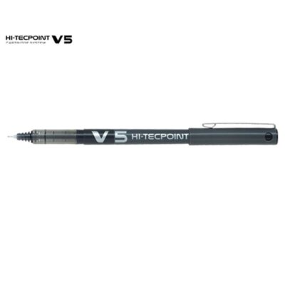 ΜΑΡΚΑΔΟΡΟΣ PILOT V5 HI-TECPOINT 0.5mm ΜΑΥΡΟ
