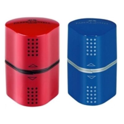 ΞΥΣΤΡΑ FABER-CASTELL 183801 GRIP TRIO 2001 ΚΟΚΚΙΝΟ- ΜΠΛΕ