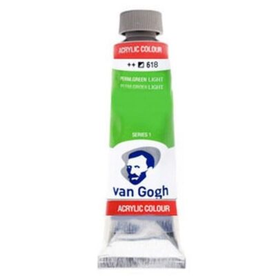 ΑΚΡΥΛΙΚΑ TALENS VAN GOGH 40ml (618) PERMANENT GREEN LIGHT