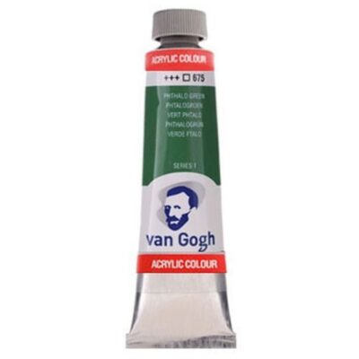 ΑΚΡΥΛΙΚΑ TALENS VAN GOGH 40ml (675) BURNT PHTALO GREEN