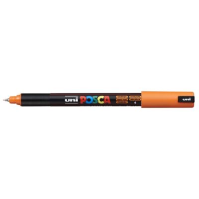 ΜΑΡΚΑΔΟΡΟΣ UNI BALL POSCA PC-1MR 0.7mm ΠΟΡΤΟΚΑΛΙ