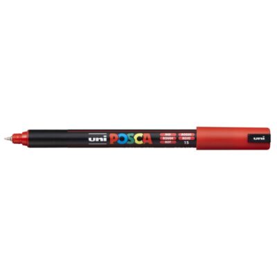 ΜΑΡΚΑΔΟΡΟΣ UNI BALL POSCA PC-1MR 0.7mm ΚΟΚΚΙΝΟ