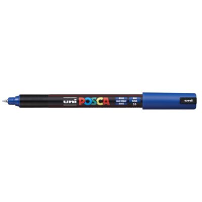 ΜΑΡΚΑΔΟΡΟΣ UNI BALL POSCA PC-1MR 0.7mm ΜΠΛΕ