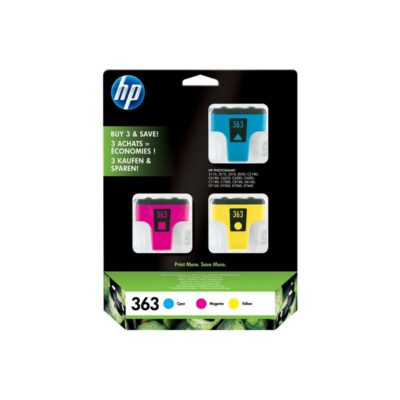 ΜΕΛΑΝΙ HP 363 3 PACK CYAN-MAG-YEL (CB333EE)
