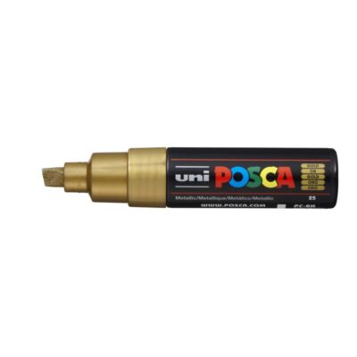 ΜΑΡΚΑΔΟΡΟΣ UNI BALL POSCA PC- 8K 8.0mm ΧΡΥΣΟ