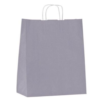 ΣΑΚΟΥΛΕΣ ΣΤΡΙΦ.ΧΕΡΙ 22Χ10Χ27 (25 τμχ) ΓΚΡΙ (19222229)