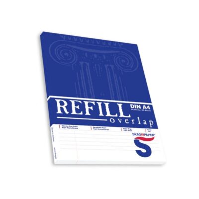 ΜΠΛΟΚ ΡΙΓΕ Α4 80 ΦΥΛ.SKAG REFILL ΠΛΑΓΙΑ