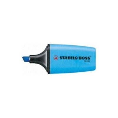 ΜΑΡΚΑΔΟΡΟΣ STABILO BOSS 5.0mm ΜΙΝΙ ΦΩΣΦΟΡΟΥΧΟΣ ΜΠΛΕ (31)