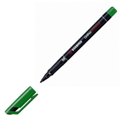 ΜΑΡΚΑΔΟΡΟΣ STABILO ΥΑΛΟΓΡΑΦΟΣ OHP ΠΡΑΣΙΝΟ S 0.4mm (841/36)