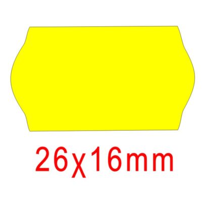 ΕΤΙΚΕΤΕΣ ΕΤΙΚΕΤΟΓΡΑΦΟΥ ΟΒΑΛ ΔΙΠΛΕΣ 26Χ16/1000 ΦΩΣΦΟΡΟΥΧΕΣ