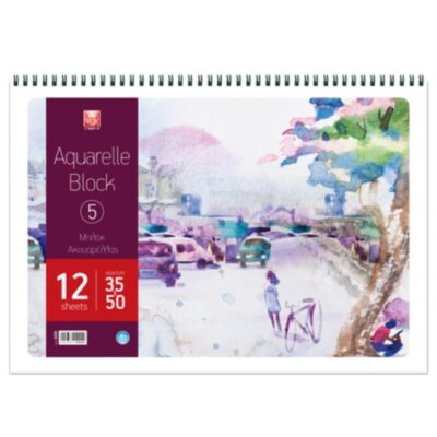 ΜΠΛΟΚ ΑΚΟΥΑΡΕΛΑΣ Νο 5 35Χ50 TYPO