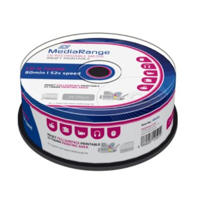 CD-R 700MB MEDIARANGE 52X CAKE (25 τμχ)