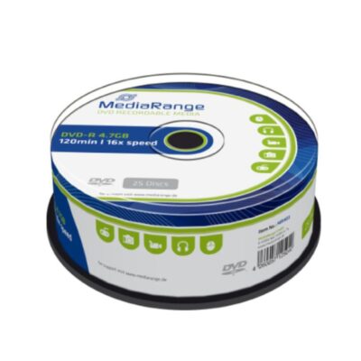 DVD- R 4.7 GB MEDIARANGE 16X CAKE (25 τμχ)