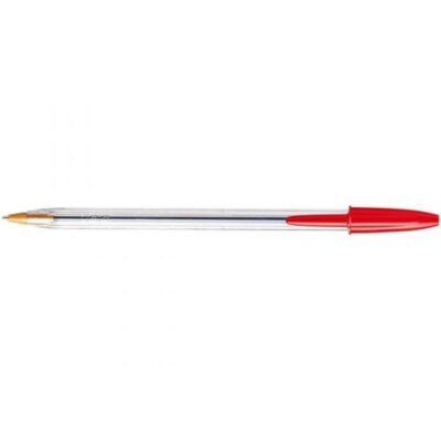 ΣΤΥΛΟ BIC CRISTAL MEDIUM 1.0mm ΚΟΚΚΙΝΟ