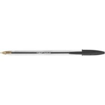 ΣΤΥΛΟ BIC CRISTAL MEDIUM 1.0mm ΜΑΥΡΟ