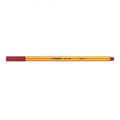 ΜΑΡΚΑΔΟΡΟΣ STABILO 88 0.4mm (50) CRIMSON