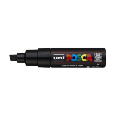ΜΑΡΚΑΔΟΡΟΣ UNI BALL POSCA PC- 8K 8.0mm ΜΑΥΡΟ