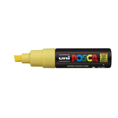 ΜΑΡΚΑΔΟΡΟΣ UNI BALL POSCA PC- 8K 8.0mm ΚΙΤΡΙΝΟ