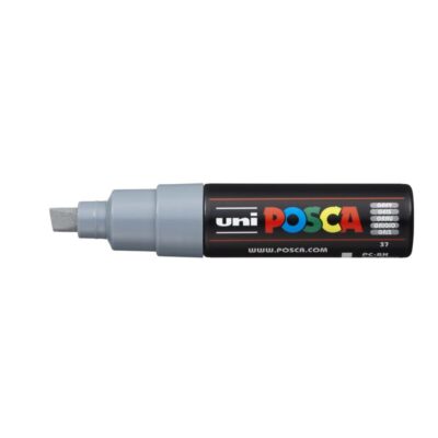 ΜΑΡΚΑΔΟΡΟΣ UNI BALL POSCA PC- 8K 8.0mm ΓΚΡΙ