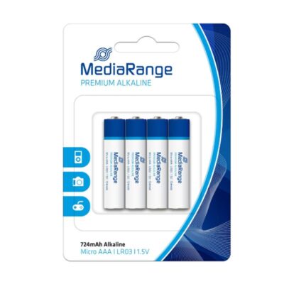ΜΠΑΤΑΡΙΕΣ ΑΛΚΑΛΙΚΕΣ MEDIARANGE ΑΑ (4 τμχ) (MRBAT104)