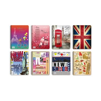 ΤΕΤΡΑΔΙΟ ΣΠΙΡΑΛ PAPER KING Α4 1 ΘΕΜ.