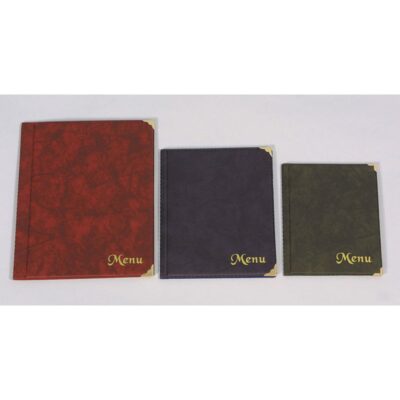 ΜΕΝΟΥ ΚΑΤΑΛΟΓΟΣ ΕΣΤΙΑΤΟΡΕΙΩΝ 20Χ25 8Φ. ΜΕ ΓΩΝΙΕΣ