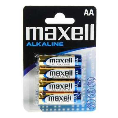 ΜΠΑΤΑΡΙΕΣ ΑΛΚΑΛΙΚΕΣ MAXELL ΑΑ (4 τμχ) (MX16376)