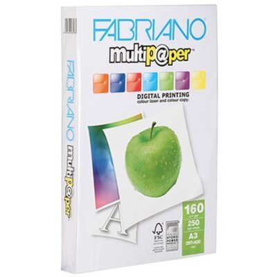 ΧΑΡΤΙ ΦΩΤΟΤΥΠΙΚΟ Α3 160gr/m² (250 Φ.) FABRIANO ΛΕΥΚΟ