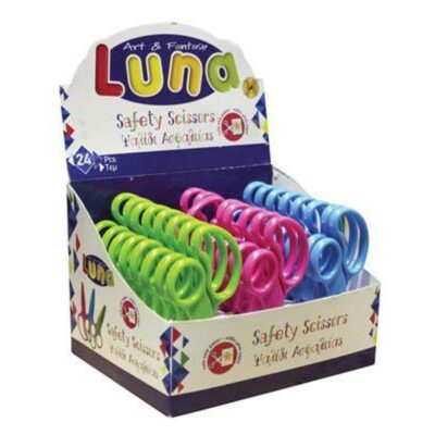 ΨΑΛΙΔΙ ΣΧΟΛΙΚΟ LUNA 13cm ΑΣΦΑΛΕΙΑΣ (4620627)