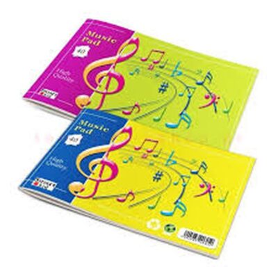 ΤΕΤΡΑΔΙΟ ΜΟΥΣΙΚΗΣ 17X25 40 φυλ. SMART