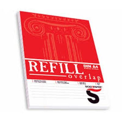ΜΠΛΟΚ ΡΙΓΕ Α4 80 ΦΥΛ.SKAG REFILL ΟΡΘΙΑ