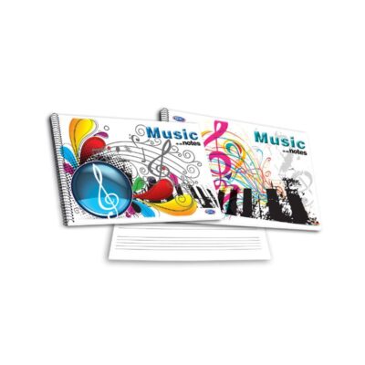 ΤΕΤΡΑΔΙΟ ΜΟΥΣΙΚΗΣ 17χ25 40 φυλ. ΣΠΙΡΑΛ SMART