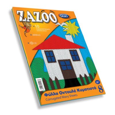 ΟΝΤΟΥΛΕ 25Χ35 ΖΑΖΟΟ Νο8 ΚΥΜΑΤΙΣΤΑ ΜΙΧ (10 τμχ)