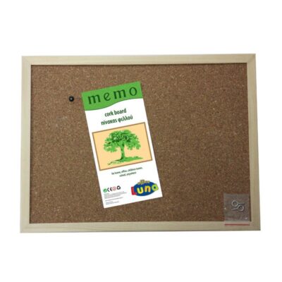 ΠΙΝΑΚΑΣ ΦΕΛΛΟΥ 60Χ90 ΜΟΝΗΣ ΟΨΕΩΣ