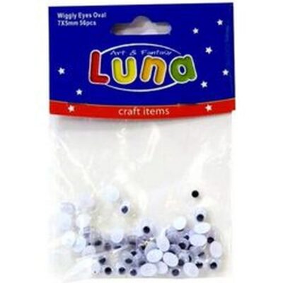 ΜΑΤΑΚΙΑ ΟΒΑΛ 5mm (24 τμχ) LUNA