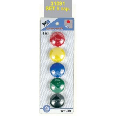 ΜΑΓΝΗΤΕΣ ΚΟΥΜΠΙΑ ΚΑΡΤΕΛΑ 30mm