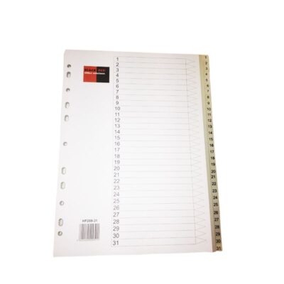 ΔΙΑΧΩΡΙΣΤΙΚΑ ΠΛΑΣΤΙΚΑ ΑΡΙΘΜΩΝ 1-31