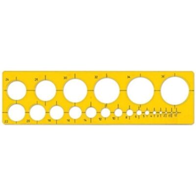 ΣΤΕΝΣΙΛ ΚΥΚΛΩΝ ΜΙΚΡΟ ILCA