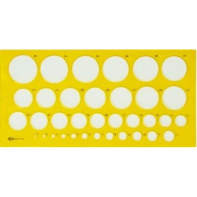 ΣΤΕΝΣΙΛ ΚΥΚΛΩΝ ΜΕΓΑΛΟ ILCA