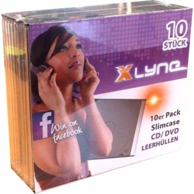 ΘΗΚΗ CD/ DVD ΠΛΑΣΤΙΚΗ SLIM (1 τμχ)