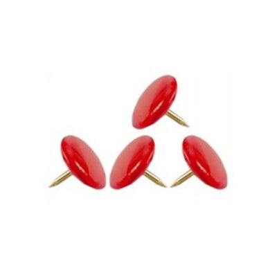 ΠΙΝΕΖΕΣ FOSKA (100 τμχ) ΚΟΚΚΙΝΕΣ