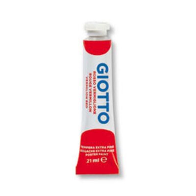 ΤΕΜΠΕΡΑ GIOTTO 21ml VERMILION RED