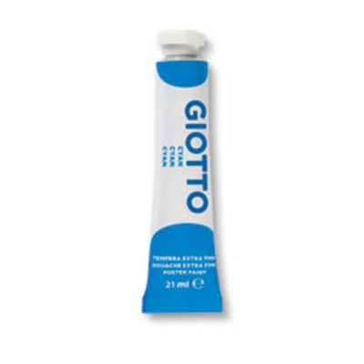 ΤΕΜΠΕΡΑ GIOTTO 21ml CYAN