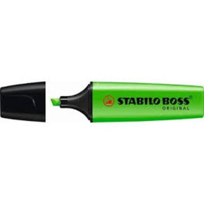 ΜΑΡΚΑΔΟΡΟΣ STABILO BOSS 5.0mm ΦΩΣΦΟΡΟΥΧΟΙ ΠΡΑΣΙΝΟ (33)