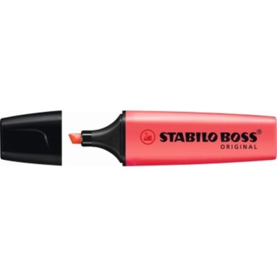 ΜΑΡΚΑΔΟΡΟΣ STABILO BOSS 5.0mm ΦΩΣΦΟΡΟΥΧΟΙ ΚΟΚΚΙΝΟ (40)